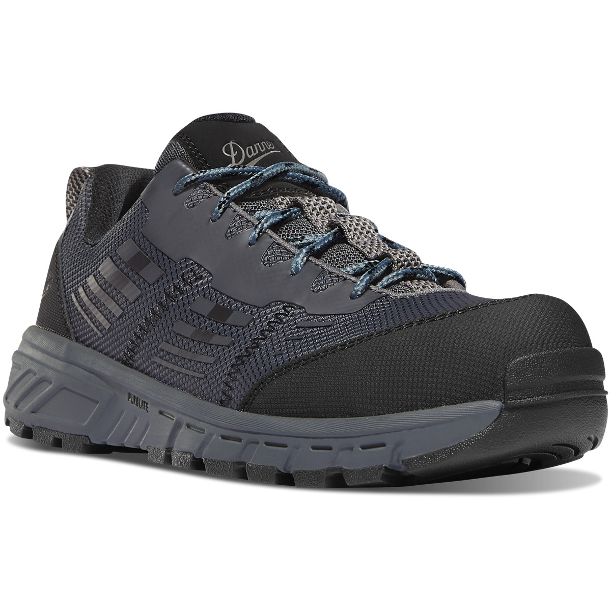 Danner Womens Run Time 3 Work Shoes Dark Grey/Black - NRW718365